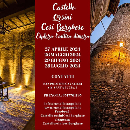 In Visita al Castello Orsini Cesi Borghese